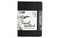 Pro Art Premier Sketch Book Travel 6"x 4" White 74lb Black 80 Sheets, Sketch Book, Sketchbook, Drawing Pad, Sketch Pad, Drawing Paper, Art Book, Drawing Book, Art Paper, Sketchbook for Drawing